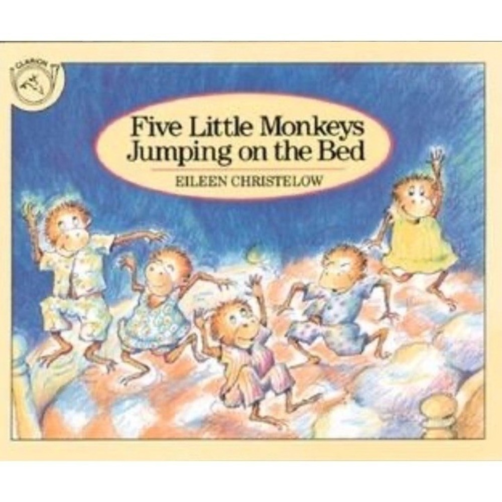 Five Little Monkeys Jumping on the Bed Eileen Christelow Children's Picture Book